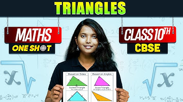 Triangles | Maths | CBSE Class 10th 2025 In One Shot⚡#Maths