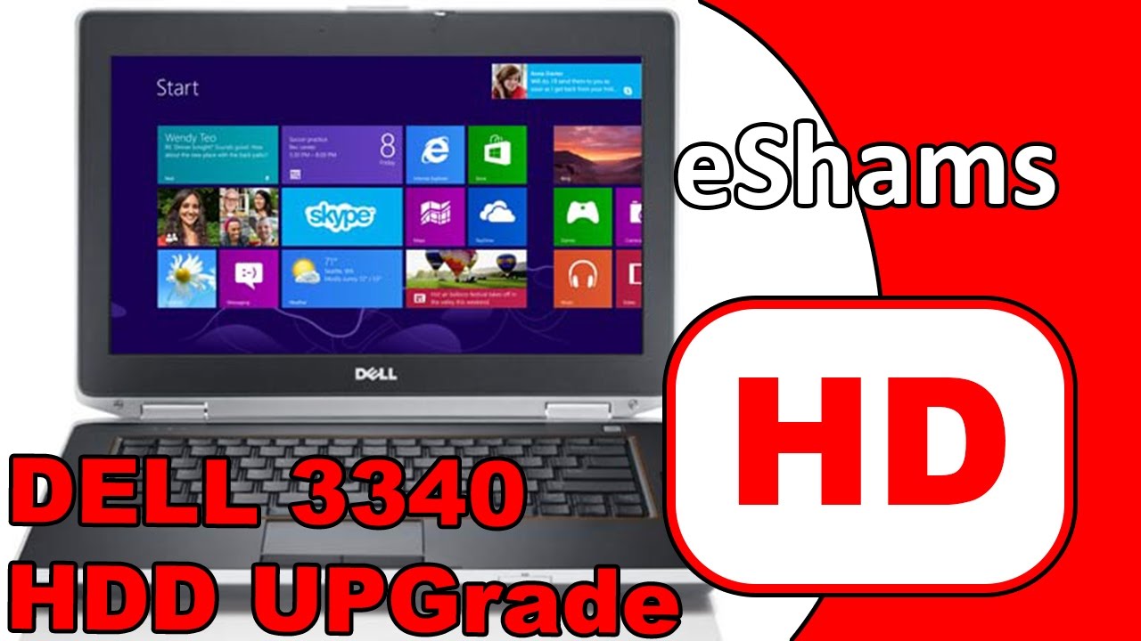 Dell Latitude 3340 Hdd Ssd Replacement 4K - YouTube