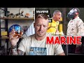 Reacting To Marine Boot Camp Videos - Cringe Warning