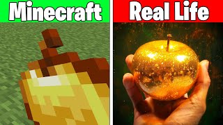 Realistic Minecraft | Real Life vs Minecraft | Realistic Slime, Water, Lava #427