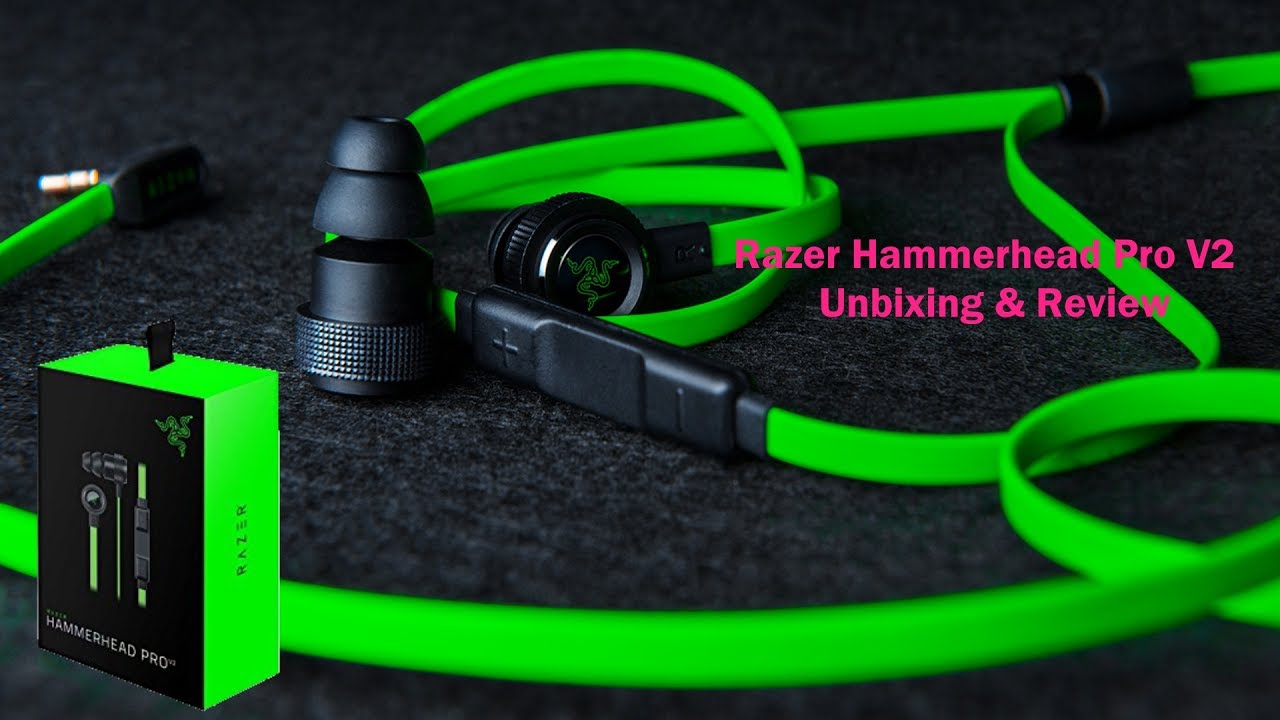 Razer Hammerhead Pro V2 Unboxing Review German Youtube