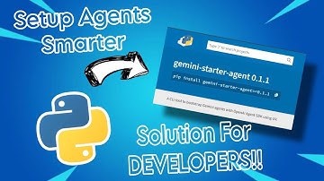Gemini Starter Agent: Python Package for OpenAI Agents SDK + Gemini LLM | Easy Setup with UV