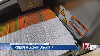 Absentee ballot security: Experts say voter fraud is rare