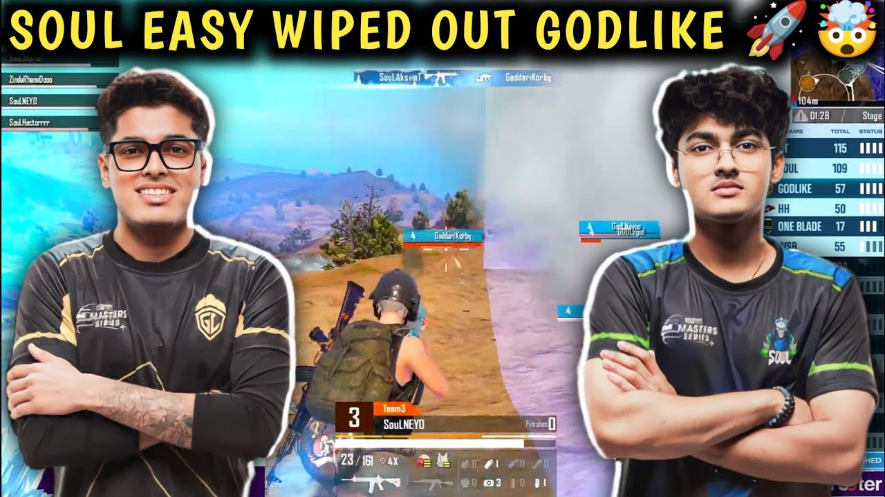 SouL Goblin 1v2 GodL 🤯 Soul vs Godlike 4v4 Fight 🚀 - YouTube