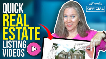 Doodly Real Estate Video tutorial | How to make SIMPLE listing videos