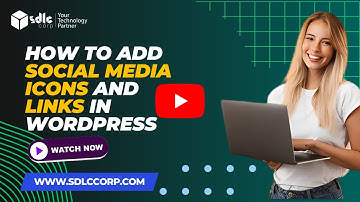 How to add Social Media Icons and Links in Wordpress?