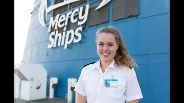 Laura deed een tussenjaar op de Africa Mercy