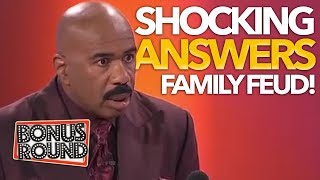 5 SHOCKING ANSWERS ON Family Feud USA! Bonus Round
