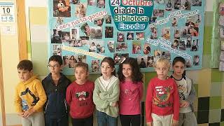 'LA BIBLIOTECA ESCOLAR' - 24 de octubre, Día de las Bibliotecas 2023