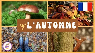 L'automne pour les enfants en français - Apprendre le vocabulaire