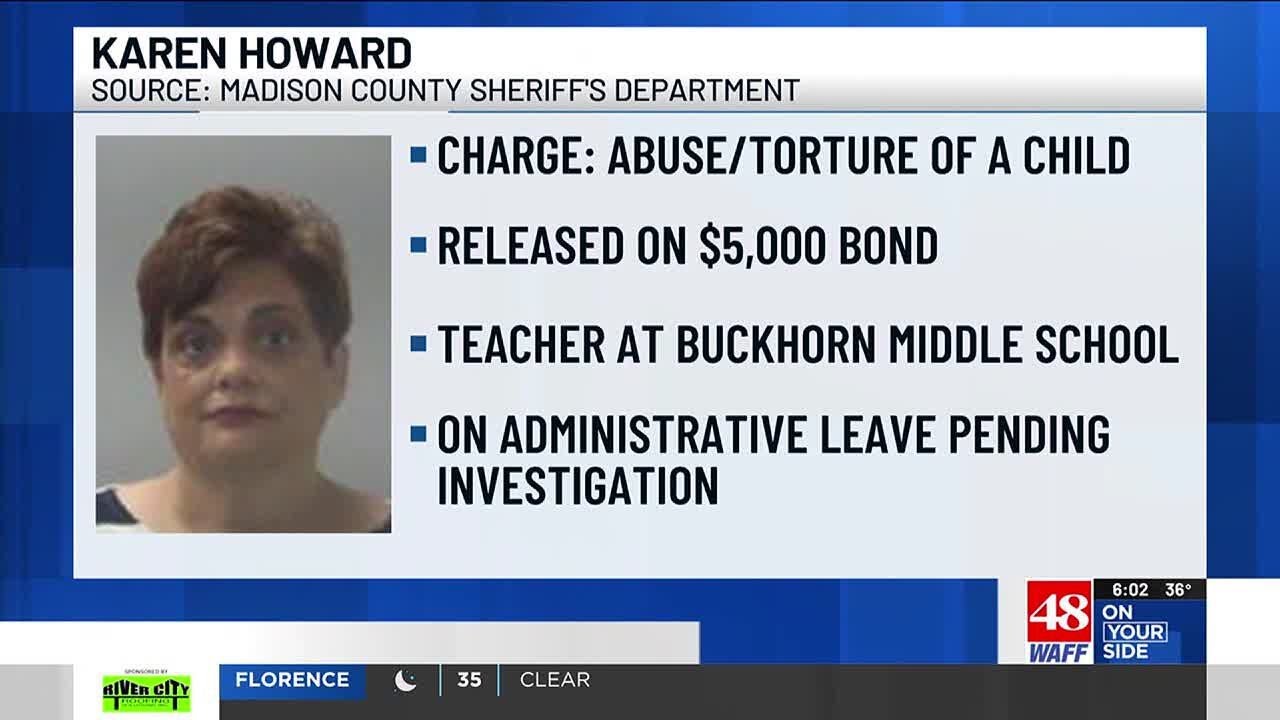 Madison County middle school employee charged with child abuse - YouTube