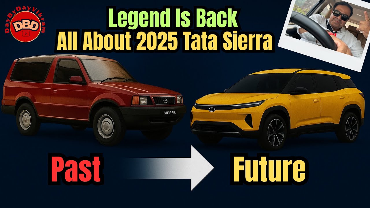 Tata Sierra Story 1991 to 2025 | The Legend is Back | All About Tata ...