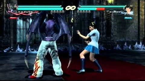 Tekken tag 2 Basic tutorial back kick.avi