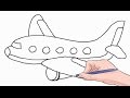 How to Draw an Airplane Easy Step by Step