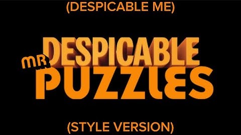SMG4: Despicable Mr. Puzzles (but in a Despicable Me Intro Style Version)