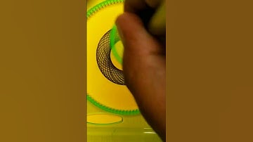 simple easy spirograph spiral drawing art #shorts #drawing #spirograph #mentomexx