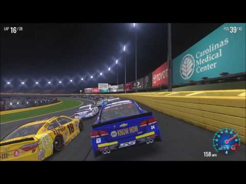 NASCAR Heat Evolution - Charlotte Motor Speedway Gameplay (PC HD) [1080p60FPS]