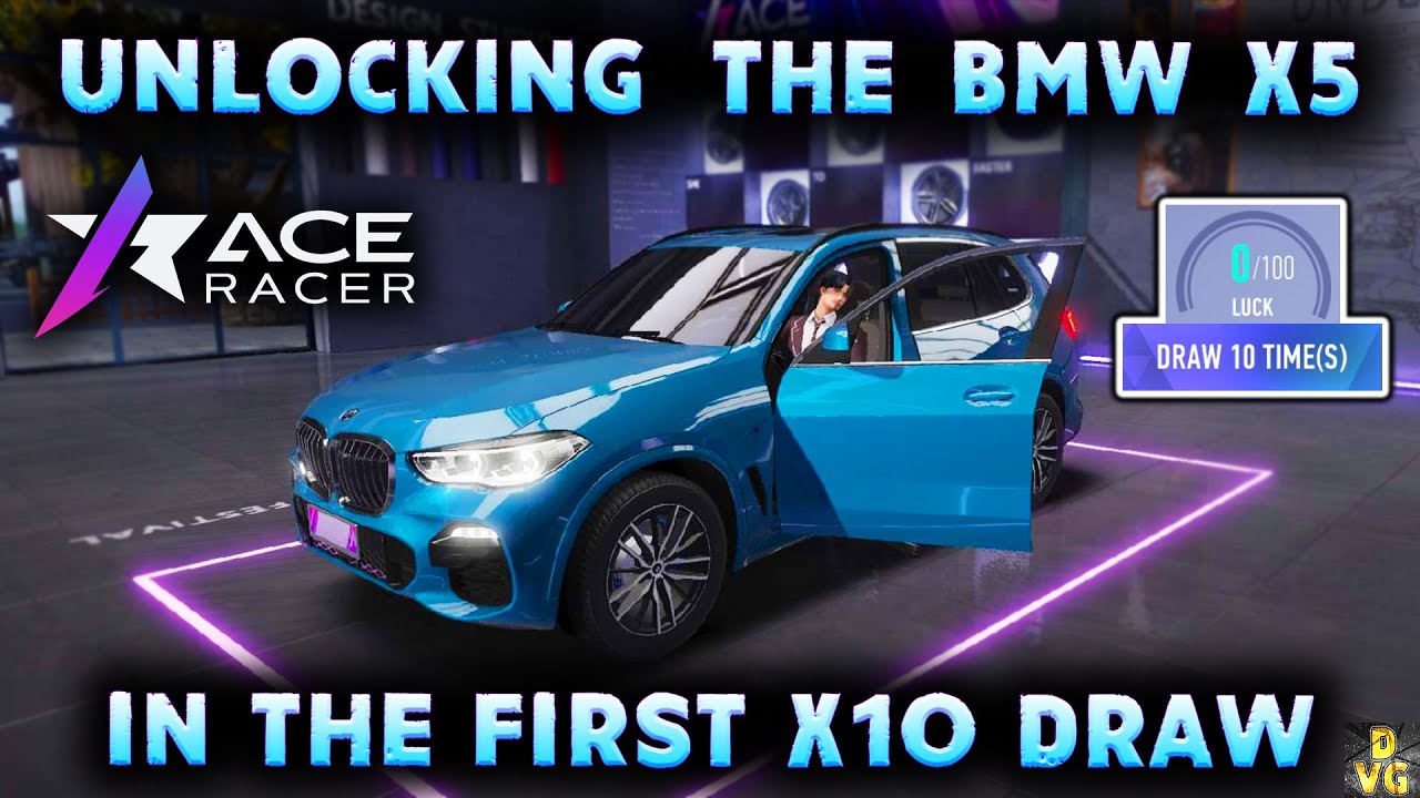 Ace Racer | Unlocking the new BMW X5 in the first x10 DRAW