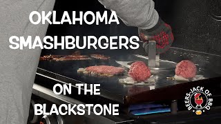 Oklahoma Smashburger on the Blackstone!