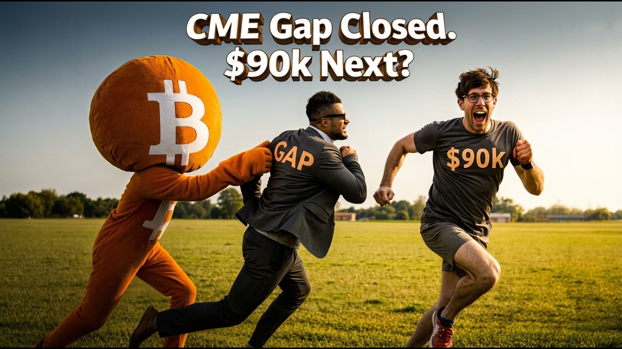 BTC CME Gap Filled - $90k Next?