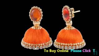silk thread earrings amazon screenshot 5