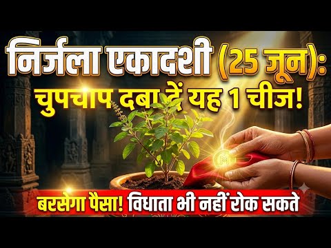 ​25 जून निर्जला एकादशी: चुपचाप दबा दें यह 1 चीज, विधाता भी नहीं रोक सकते अमीर बनने से!
