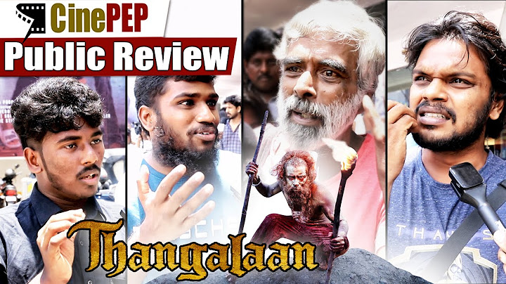 Thangalaan Public Review - Chiyaan Vikram -  Directed by Pa Ranjith - Tamil Cinema News