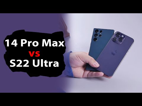 Сравнение Apple iPhone 14 Pro Max и Samsung Galaxy S22 Ultra