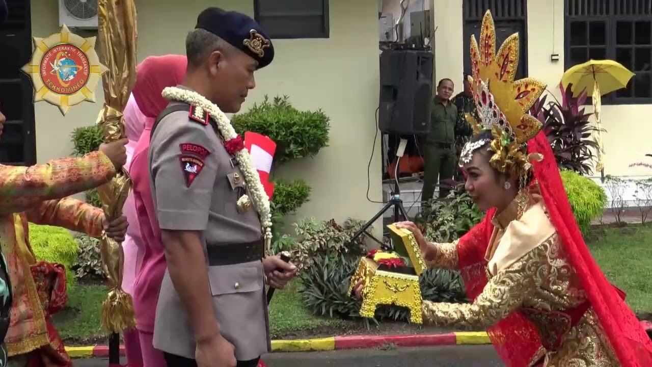 Penyambutan Dansat Brimob Polda Sumut  2018