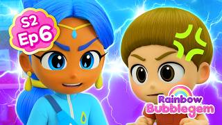 [NEW✨] Ep. 6 Catch Me If You Can | Princess Story | Full Episode | Rainbow Bubblegem 2 🌈