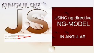 Two Way Data binding|Sync the model with the view|Angular JavaScript with HTML Tutorial for beginner