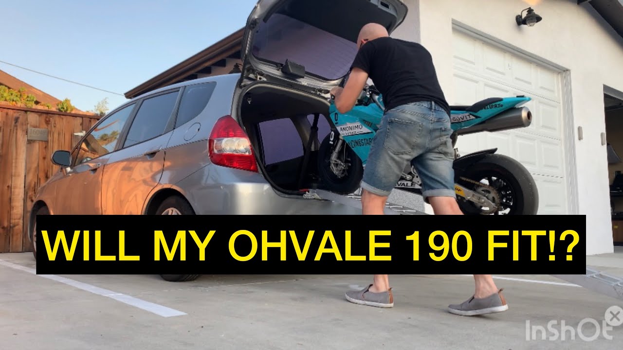 Will my Ohvale fit in my car!? YouTube