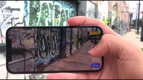 LiDAR Scanner iPhone 12 demo - Instant 3d scans