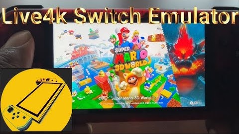 New Switch emulator Live4k on Rp4 pro