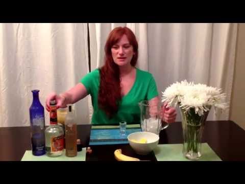 How To Make a Blended Pineapple Banana Margarita | Cocktails & Cream Margarita Recipe