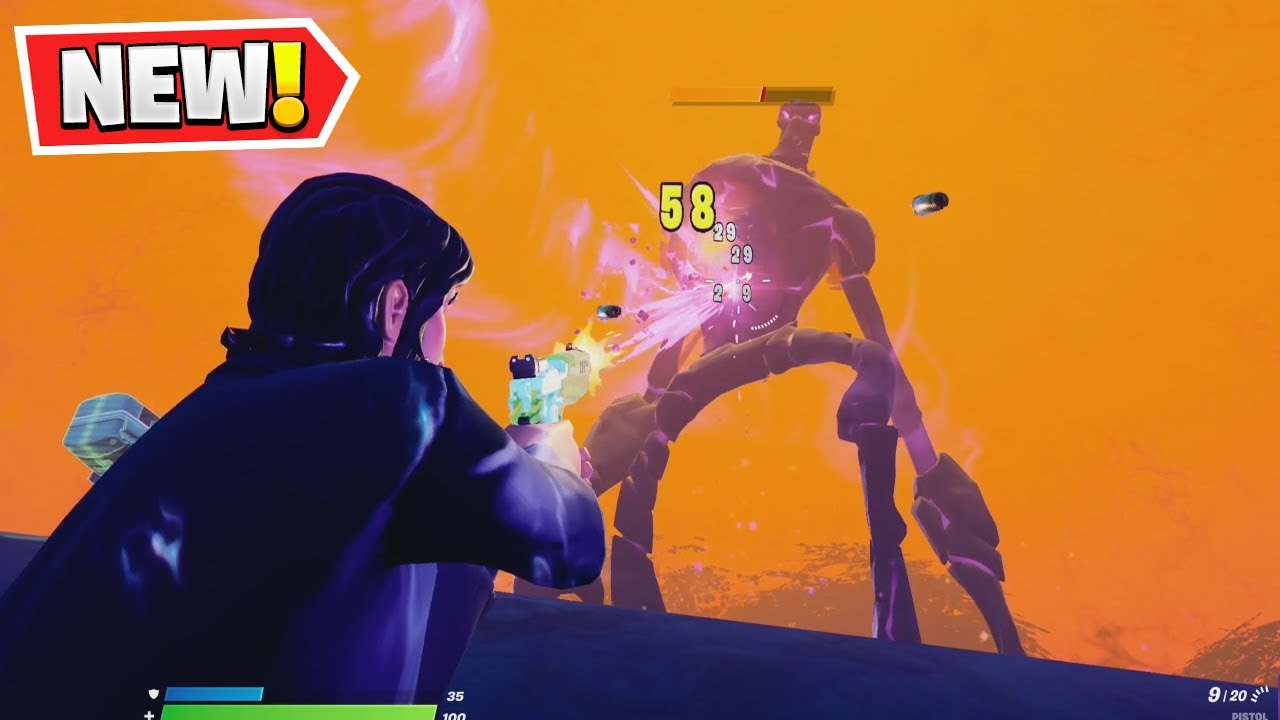 Fortnite Caretaker Boss FIGHT! (How To Find & Kill NEW Caretaker Boss