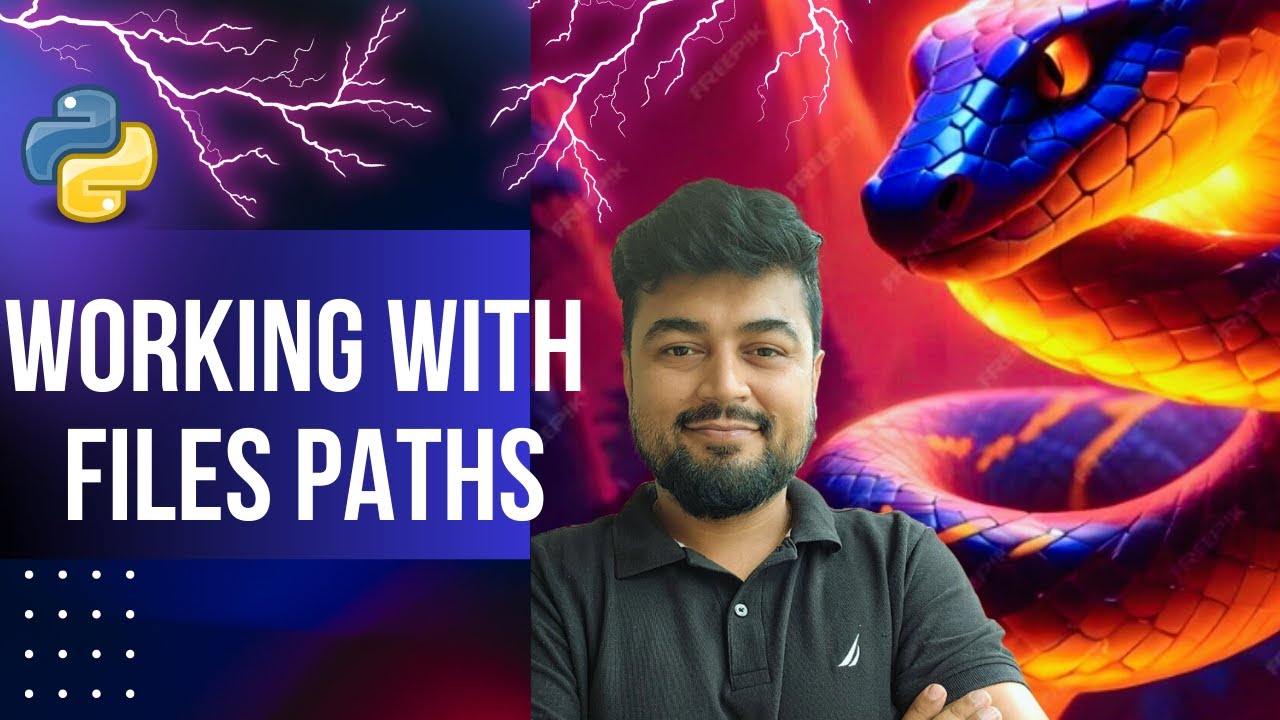 #59 Python Tutorial for Beginners | Working with Files Paths | Hindi ...