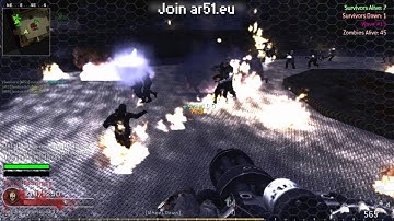 AR51 CLAN Call of Duty 4 ROTU zombie QUAKE 3 map  JOIN ar51.eu