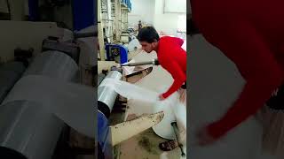 plastic shopping bag industry manufacturing jobs #lahorepakistan #machine