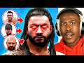 WWE 2K19 - 100 OVR Roman Reigns vs 3 LEGENDS! (Who Wins?)