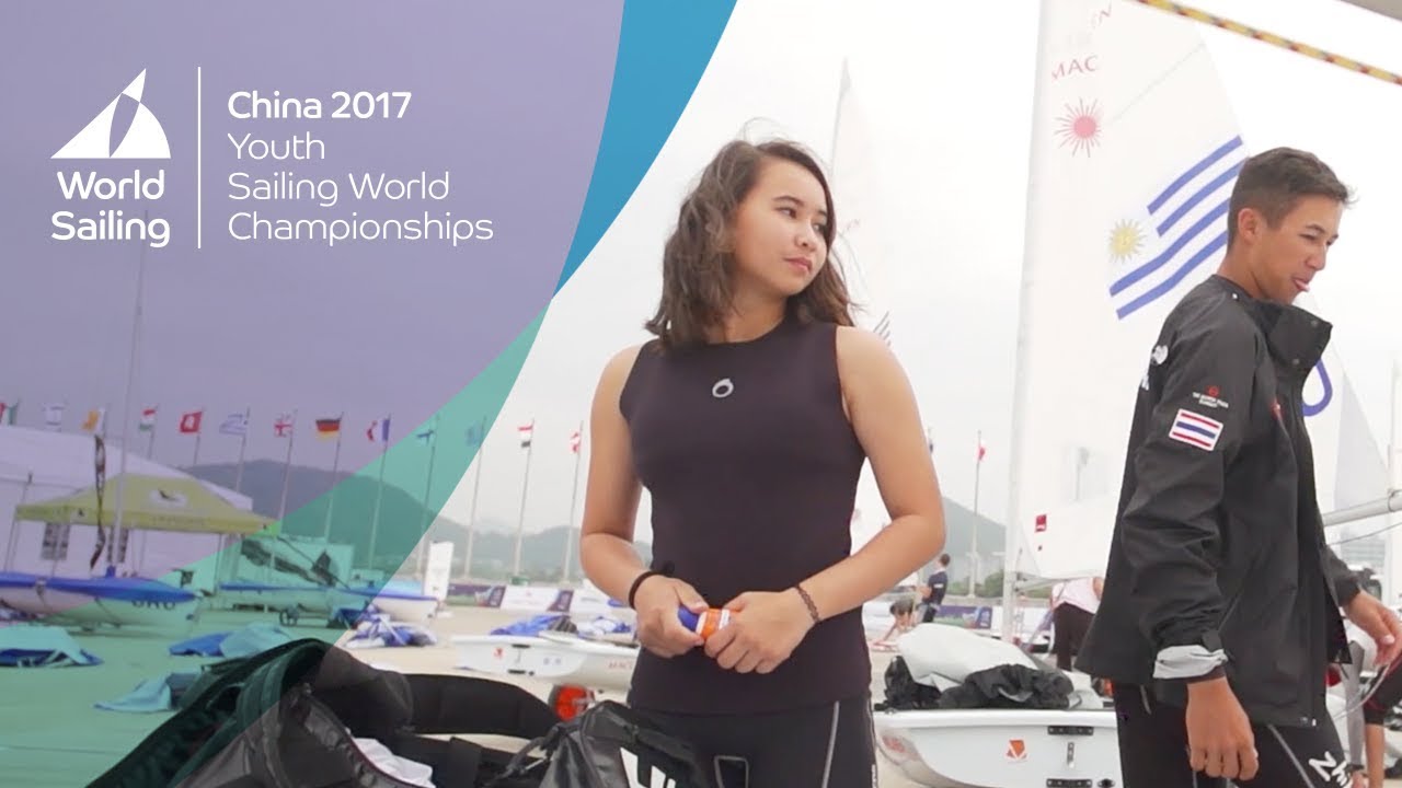 ⁣Siblings sailing for Thailand | 2017 Youth Worlds | Sanya, China