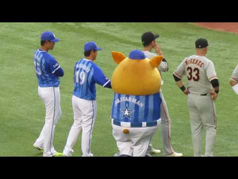 オールスター第２戦に行ってみた！／ヨコハマクオリティ炸裂ｗ／2017.7.15　パシフィック×セントラル　うそにゃん　ZOZOマリンスタジアム