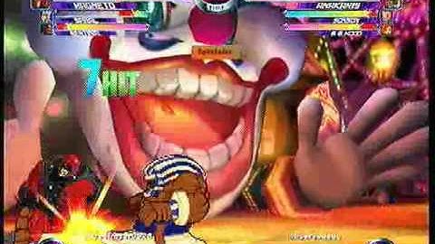 MvC2 Online (360): Destroyer9026 (Mag/Spir/Sent) vs Dereklearnslow (Anak/Son/Hood) 2 .:1.27.10:.