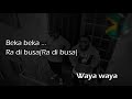 KO ft Cassper Nyovest   Waya Waya OFFICIAL LYRICS