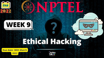 NPTEL Ethical Hacking WEEK 9 Quiz Assignment Solutions | Swayam 2022 | IIT Kharagpur