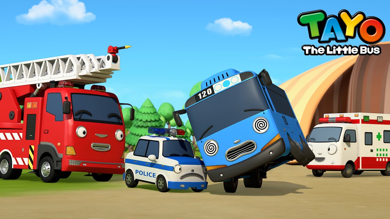 ⁣*NEW* Humpty Dumpty l Rescue Team Song l Tayo The Brave Cars Song l Tayo the Little Bus