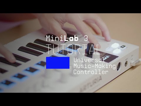 Arturia Minilab 3 Alpine White Limited Edition