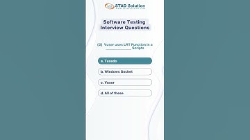 Software Testing Interview Questions with Answers for Fresher | STAD Solution