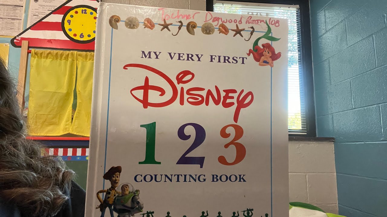 My Very First Disney 1 2 3 Counting Book - YouTube