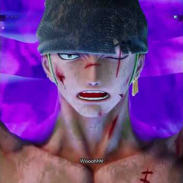 Jump Force - Roronoa Zoro - Santoryu Ogi Billion-fold World Trichiliocosm #Shorts